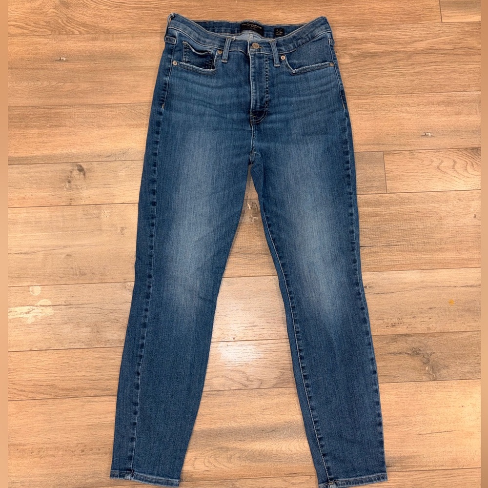 Lucky Brand Women's High Rise Skinny Bridgette Jeans size 8 Ankle/29 Ankle